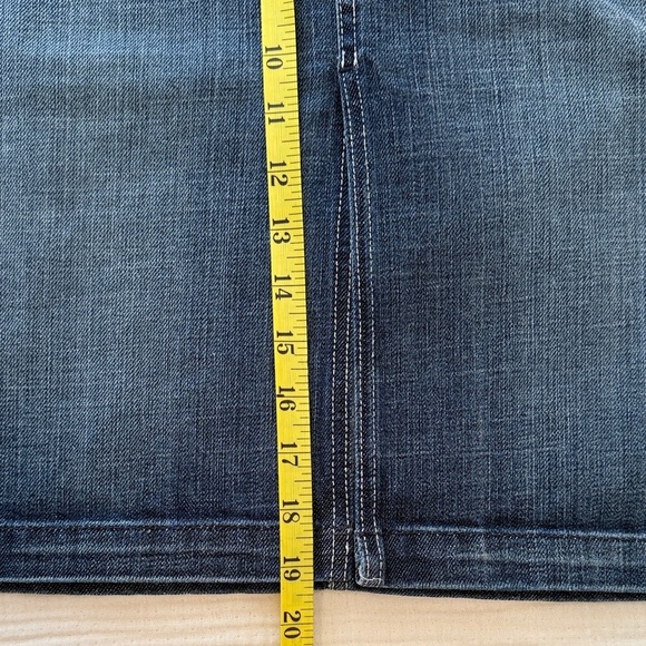7 For All Mankind Indigo Pencil Skirt - Picture 13 of 13